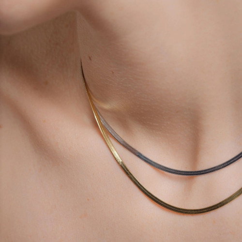 Luxoia - Rosefield Snake Halskette - JNSCD-J676