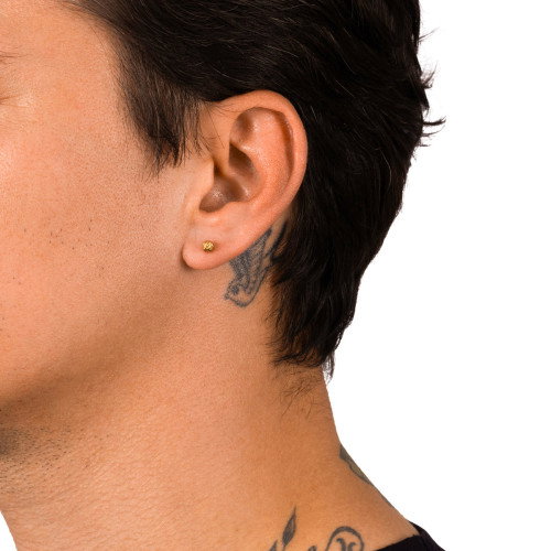 Luxoia - Buddha to Buddha Ohrstecker Katja Vergoldet Single Piece - 002J03412E900