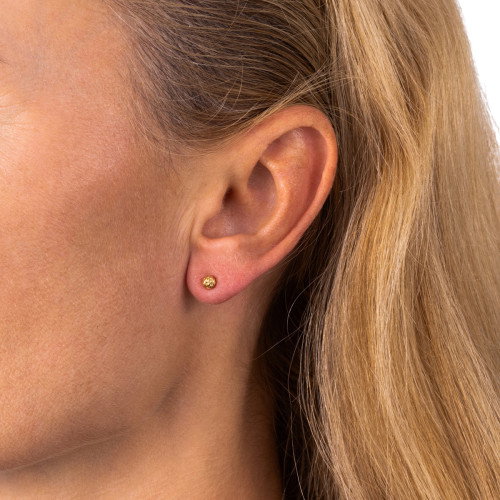 Luxoia - Buddha to Buddha Ohrstecker Katja Vergoldet Single Piece - 002J03412E900