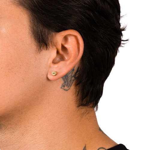 Luxoia - Buddha to Buddha Ohrstecker Barbara Logo Vergoldet Single Piece - 002J03417E900