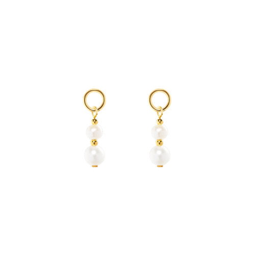 Luxoia - Coeur de Lion Ear Me Up Pearls Ohrring Charms - 0056/44-1416