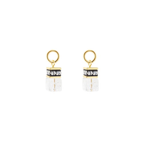 Luxoia - Coeur de Lion Ear Me Up GeoCube Ohrring Charms - 0057/44-1816