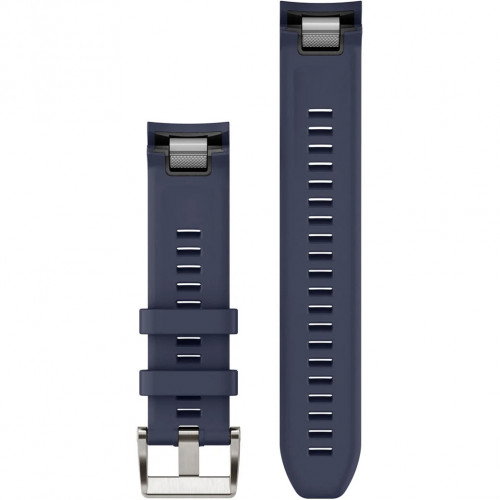 Luxoia - Garmin MARQ QuickFit 22 Navy Silicone Band - 010-13225-02