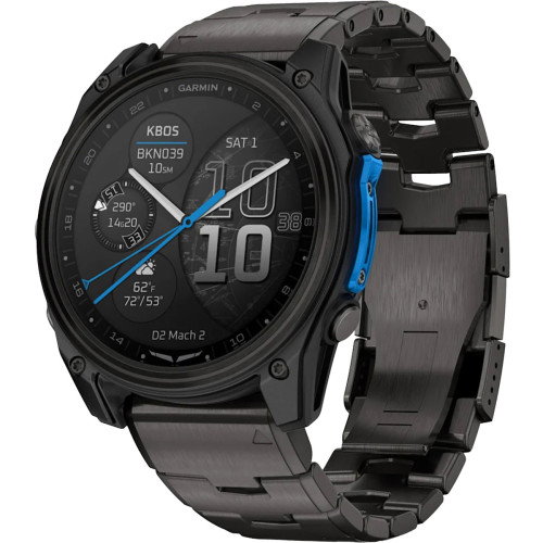 Luxoia - Garmin D2 Mach 2 Carbon Gray Titanium (51 mm) - 010-02905-31
