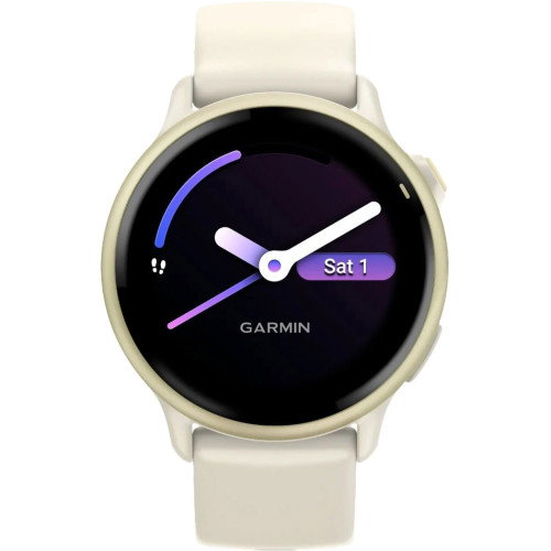 Luxoia - Garmin vivoactive 6 Lunar Gold Bone - 010-02985-01