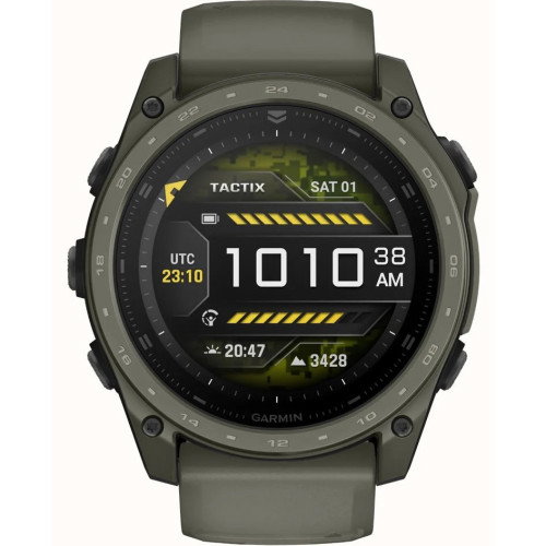 Luxoia - Garmin Tactix 8 Amoled Cerakote Olive Drab (51 mm) - 010-04553-11