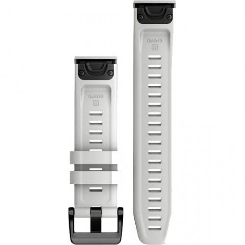 Luxoia - Garmin QuickFit 22 Carrera White Silicone Band - 010-13123-00