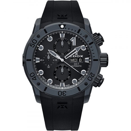 Luxoia - Edox CO-1 Carbon Chronograph Automatic - 01125 CLNGN NING