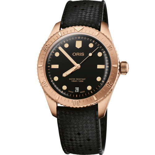 Luxoia - Oris Divers Sixty-Five Date Sepia - 01 733 7771 3154-07 4 19 18BR
