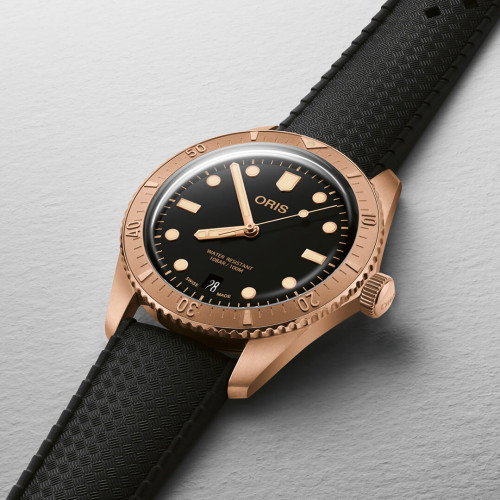 Luxoia - Oris Divers Sixty-Five Date Sepia - 01 733 7771 3154-07 4 19 18BR