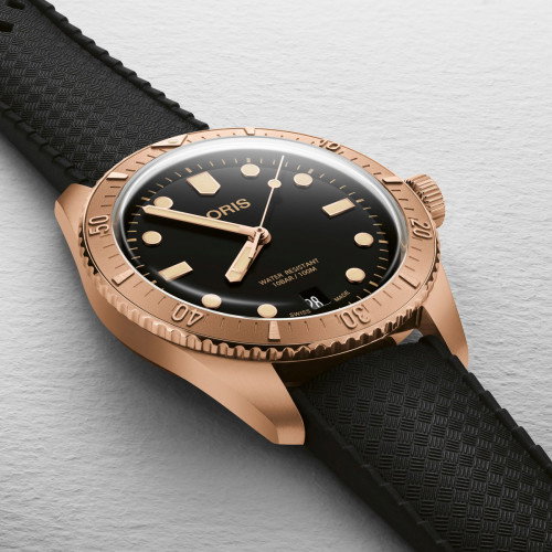 Luxoia - Oris Divers Sixty-Five Date Sepia - 01 733 7771 3154-07 4 19 18BR