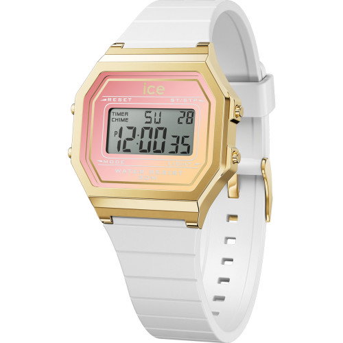 Luxoia - Ice-Watch Ice Digit Retro White Dreamscape - 022716