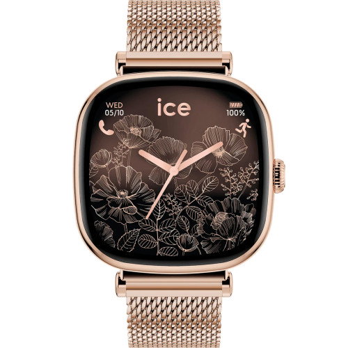 Luxoia - Ice-Watch Ice Smart SQ 2.0 Square 1.70 Rosegold Milanese - 025233