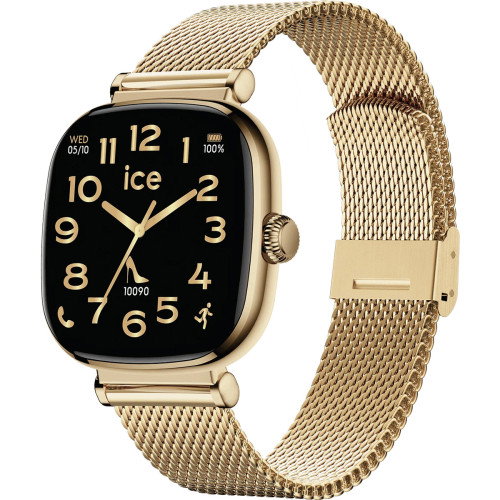 Luxoia - Ice-Watch Ice Smart SQ 2.0 Square 1.70 Gold Milanese - 025234