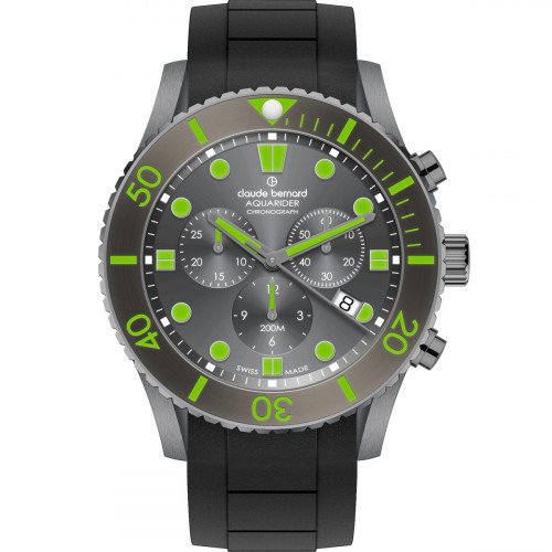Luxoia - Claude Bernard Aquarider Chronograph - 10252 37GGVCA GIV