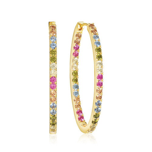 Luxoia - Sif Jakobs Ellisse Medio Ohrringe - SJ-E2313-XCZ-YG