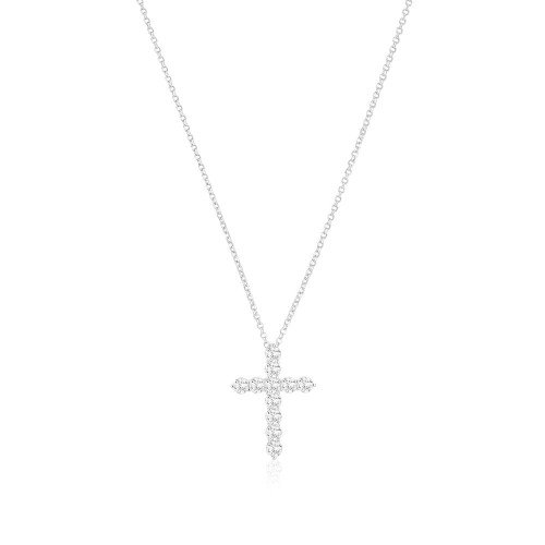 Luxoia - Sif Jakobs Belluno Croce Halskette - SJ-N2394-CZ