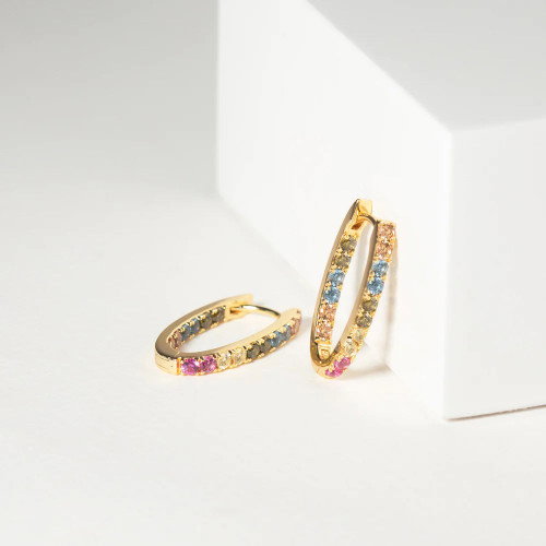 Luxoia - Sif Jakobs Ellisse Piccolo Ohrringe - SJ-E2312-XCZ-YG