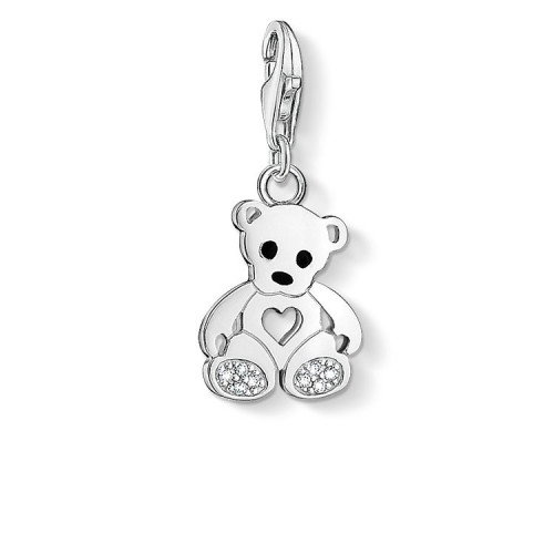 Luxoia - Thomas Sabo Charm-Anhänger Teddybär mit Herz - 1119-041-14