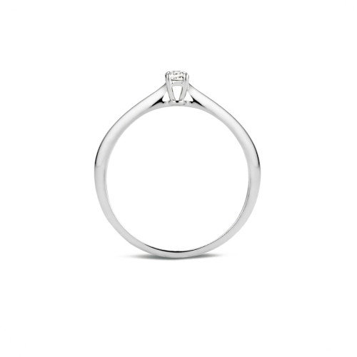 Luxoia - Blush Ring 14k Weissgold - 1186WZI