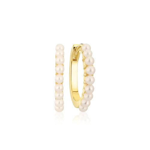 Luxoia - Sif Jakobs Ellera Perla Grande Ohrringe - SJ-E2869-P-YG