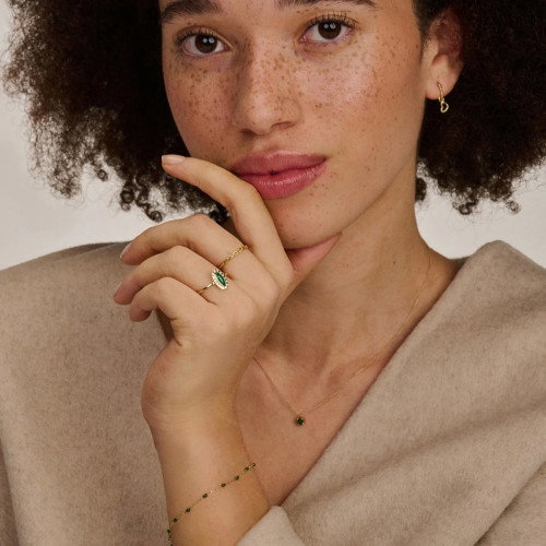 Luxoia - Blush Halskette 14k Gelbgold - 3200YEM