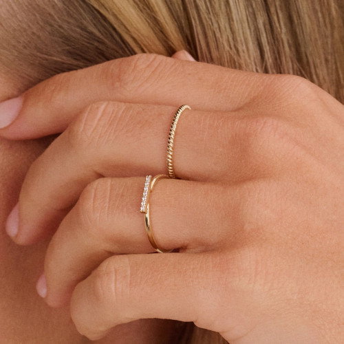 Luxoia - Blush Ring 14k Gelbgold - 1290YZI