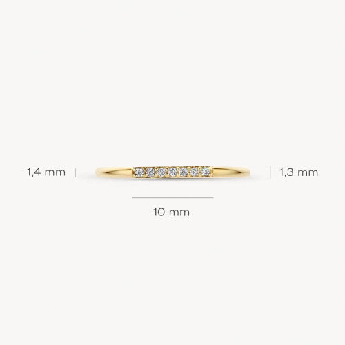 Luxoia - Blush Ring 14k Gelbgold - 1290YZI