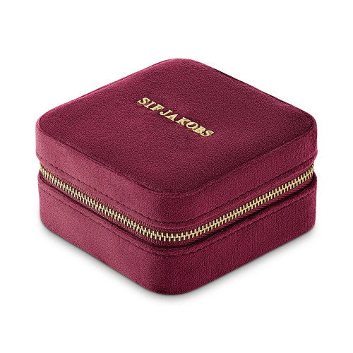 Luxoia - Sif Jakobs Jewellery Travel Box Piccolo Burgundy - SJ-BG-SY10074