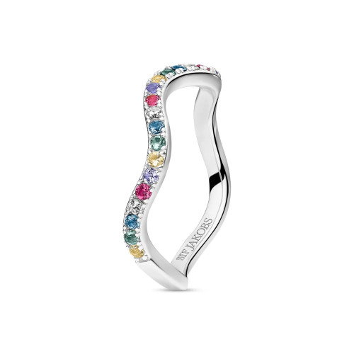 Luxoia - Sif Jakobs Ellera Waves Ring - SJ-R3869-XCZ
