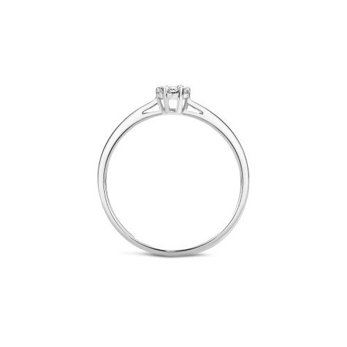 Luxoia - Blush Diamonds Ring 14k Weissgold - 1610WDI