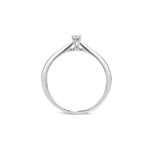 Luxoia - Blush Diamonds Ring 14k Weissgold - 1621WDI