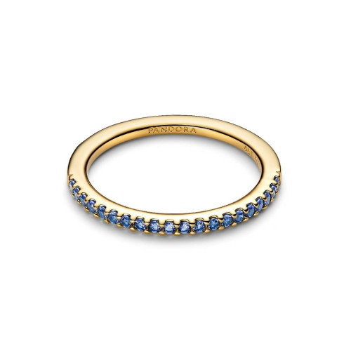 Luxoia - Pandora Funkelnder Blauer Halb Ewigkeits Ring - 162999C02