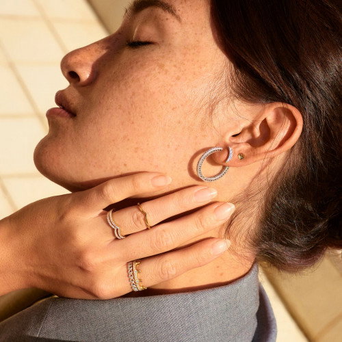 Luxoia - Pandora Polierter Wishbone Ring - 168742C00