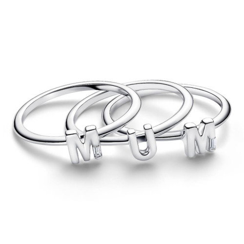 Luxoia - Pandora MUM Buchstaben Teilbarer Ring - 194458C01