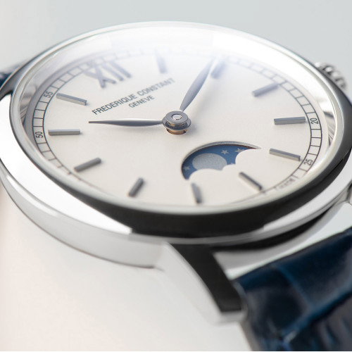 Luxoia - Frederique Constant Classics Slimline Ladies Moonphase - FC-206MPWD1S6