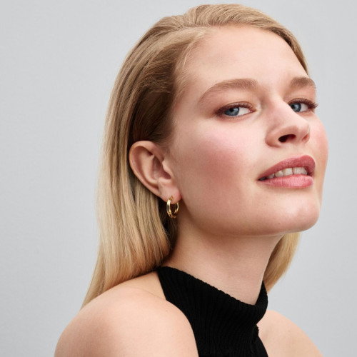 Luxoia - Pandora Verdrehte Creolen Ohrringe - 263878C00