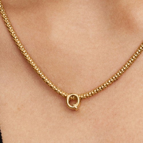 Luxoia - Pandora Buchstabe Q Alphabet Mini Charm - 763963C00