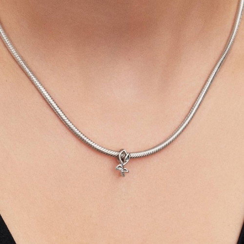 Luxoia - Pandora Tulpe Offen gearbeitetes Charm - 794488C00