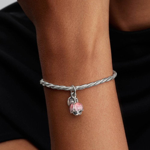 Luxoia - Pandora Bicolor Blühende Blume Charm - 764453C01