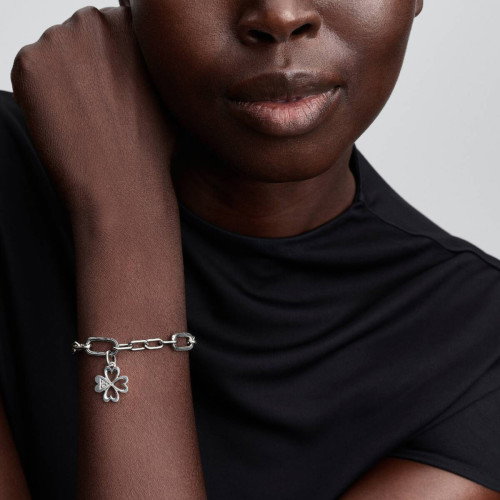 Luxoia - Pandora ME Herz Vierblättriges Kleeblatt Medaillon Charm - 793034C01