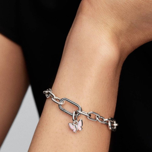 Luxoia - Pandora ME Rosafarbener Schmetterling Mini Charm - 793825C01