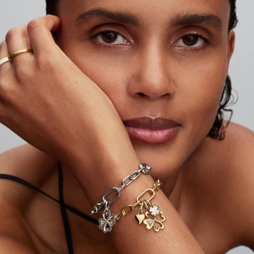 Luxoia - Pandora ME Weisses Glückskleeblatt Charm - 764564C01
