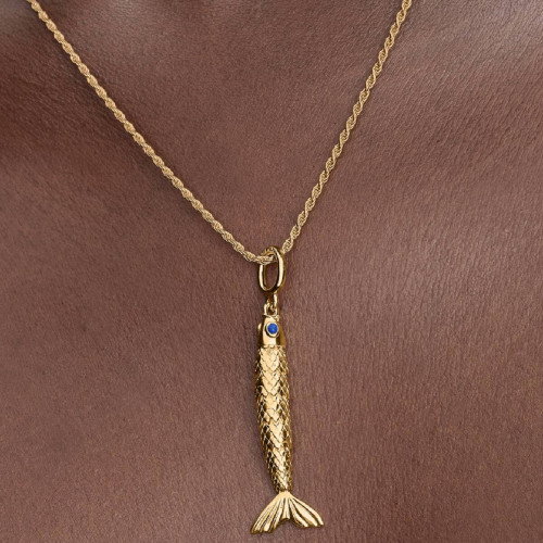 Luxoia - Pandora Beweglicher Fisch Charm Anhänger - 764686C01