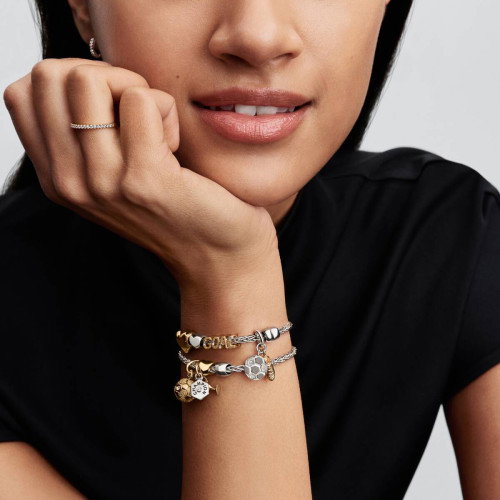 Luxoia - Pandora Goal Schriftzug Charm - 764709C01