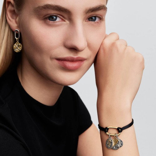 Luxoia - Pandora Aufklappbares Glied Kordel Armband - 564680C01-2