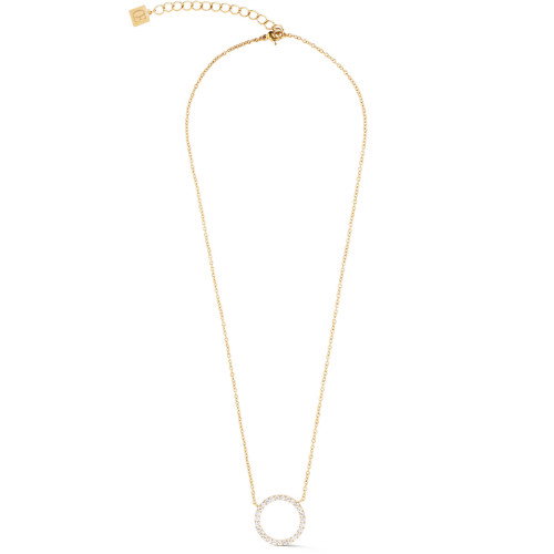 Luxoia - Coeur de Lion Sparkling Circle Halskette - 2057/10-1816