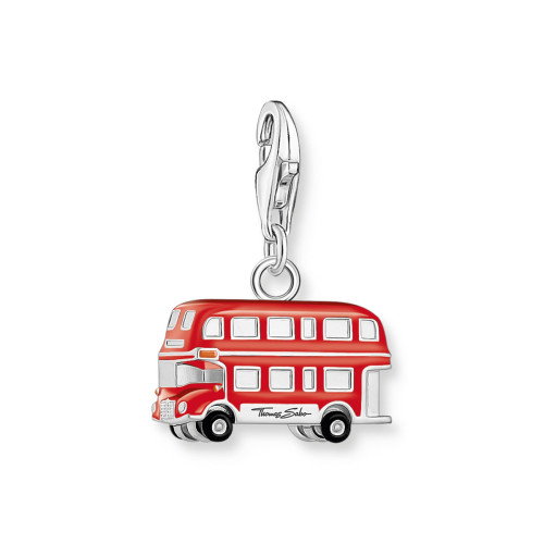 Luxoia - Thomas Sabo Charm-Anhänger roter London Bus Silber - 2119-007-10