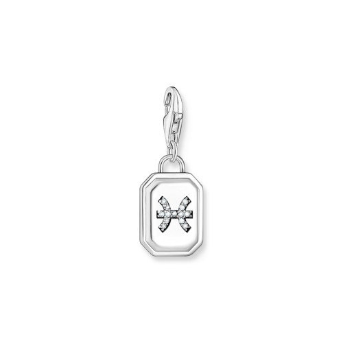 Luxoia - Thomas Sabo Charm-Anhänger Sternzeichen Fische mit Steinen Silber - 2142-643-21