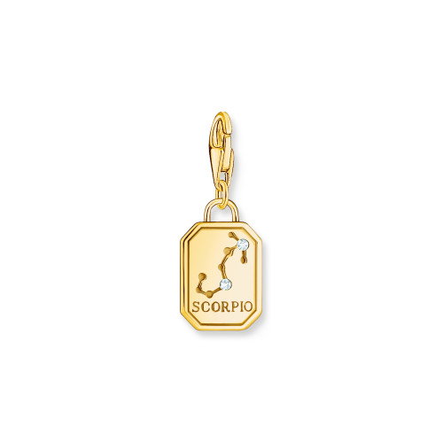 Luxoia - Thomas Sabo Charm-Anhänger Sternzeichen Skorpion mit Steinen vergoldet - 2160-414-39